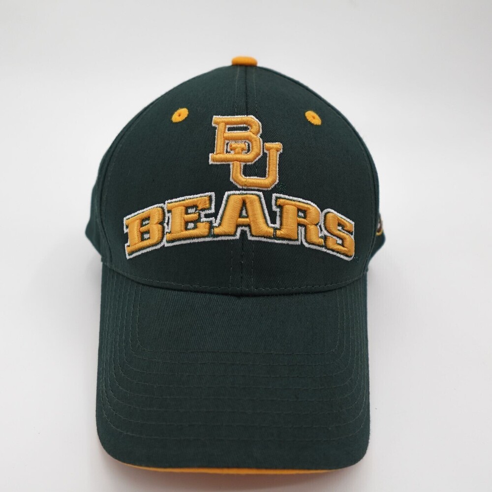 Baylor Bears Hat Mens Green Snapback BU Logo Embroidered NCAA College Cap